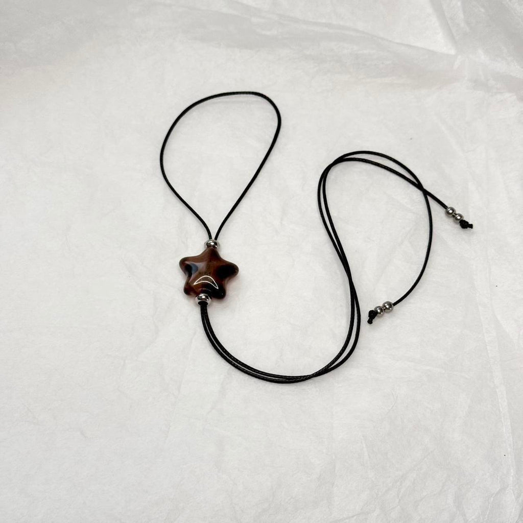Star bolo necklace