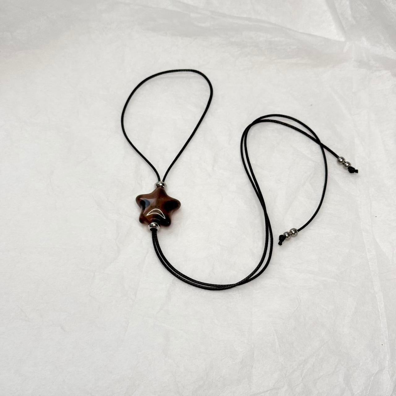 Star bolo necklace