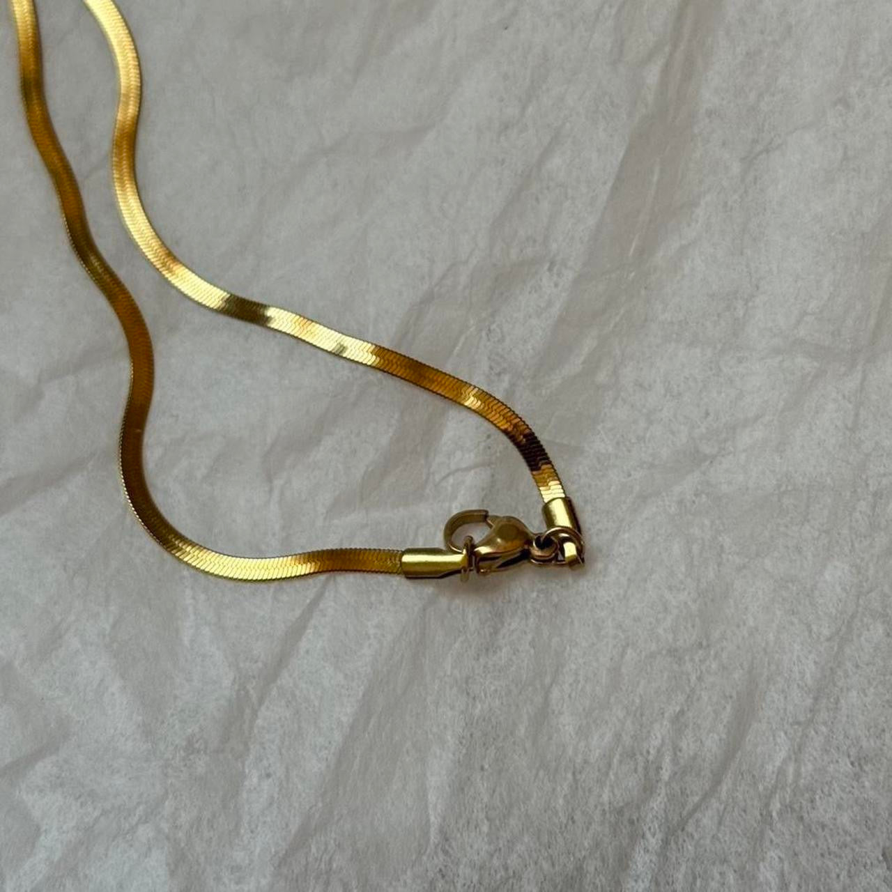 Big solar pendant necklace with Snake chain