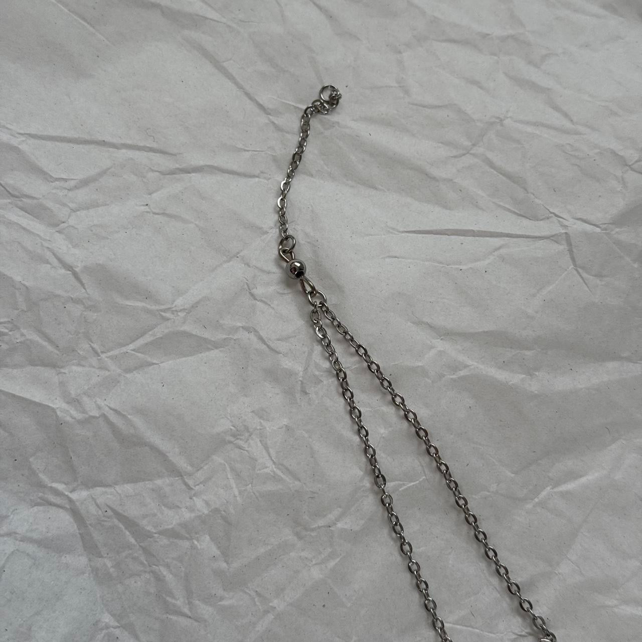 Butterfly chain choker necklace